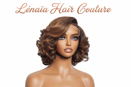 Perruque courte bouclée Mirrys lace front cheveux indiens Jerry Curl
