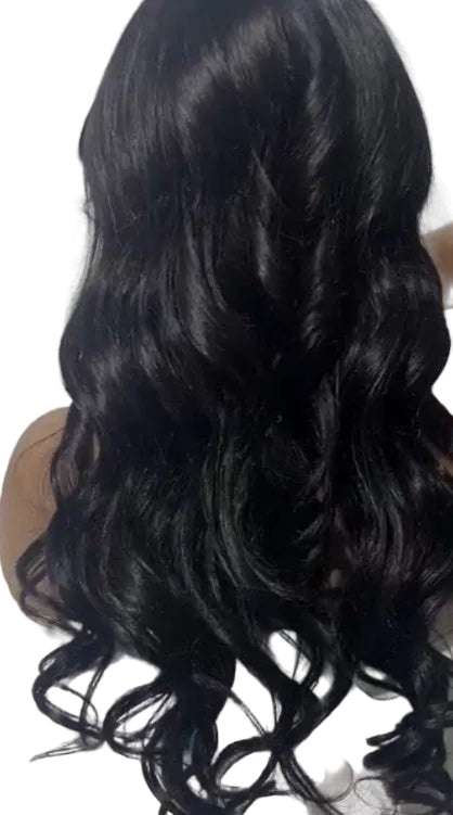 Perruque coupe carré lace front 13x4 cheveux humains 100% naturels